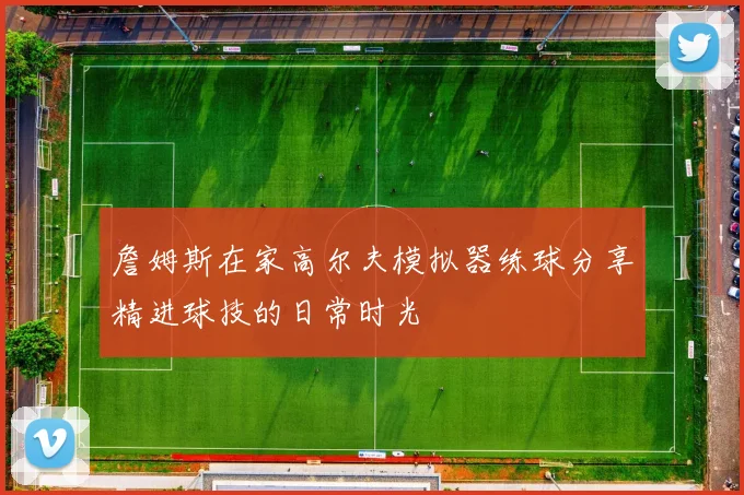 詹姆斯在家高尔夫模拟器练球分享精进球技的日常时光